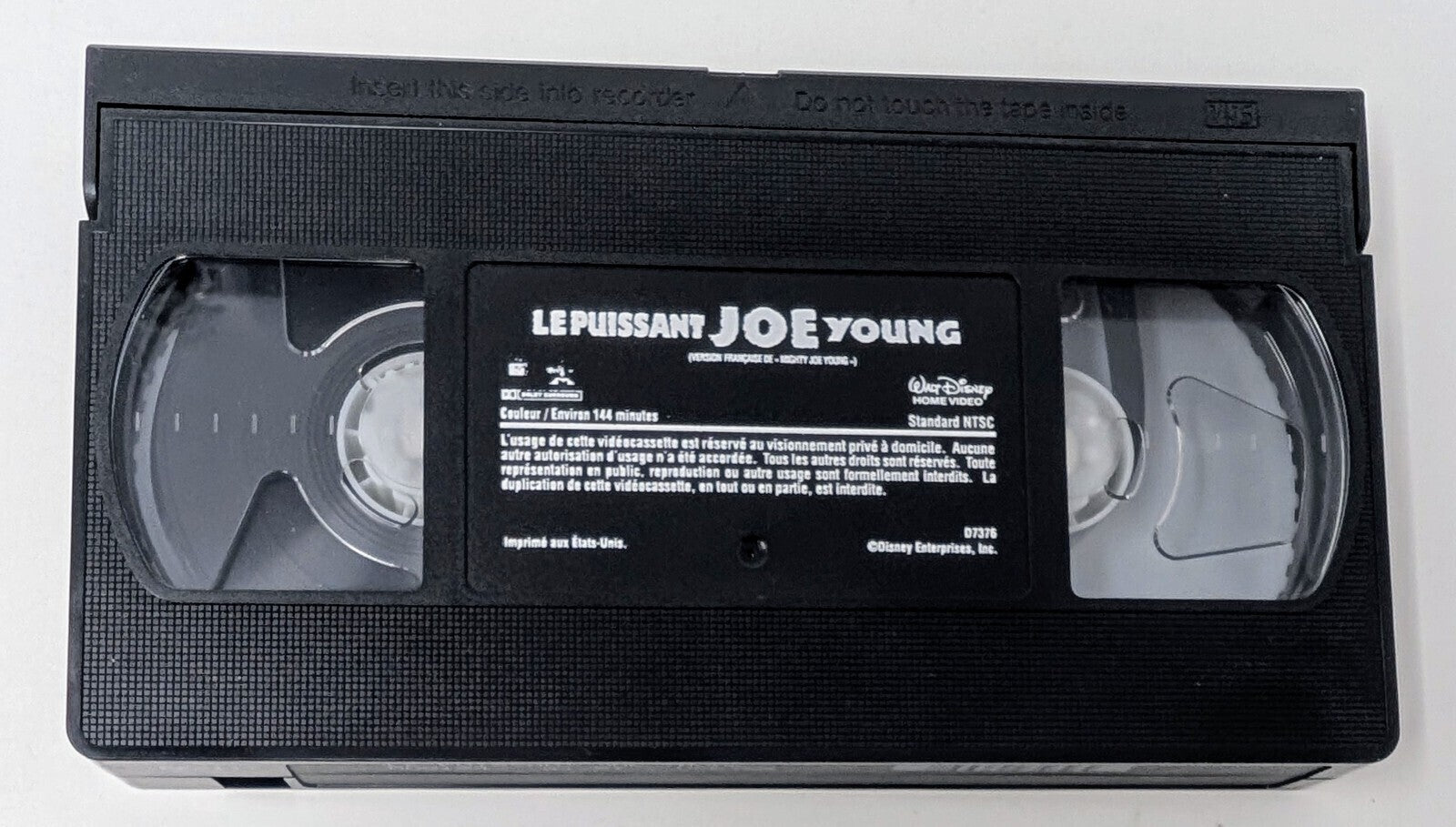Le Puissant Joe Young VHS (1998) - NTSC - French - VG (Tested)4