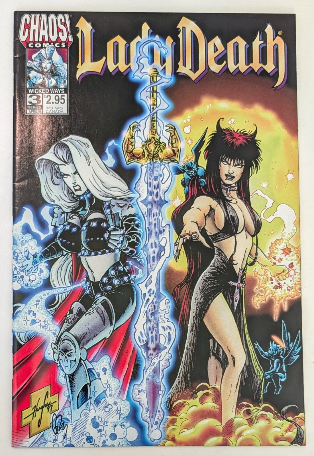 Lady Death (1998 - 1999 series) #3 (1998) - Chaos! Comics (Bagged/Boarded)0