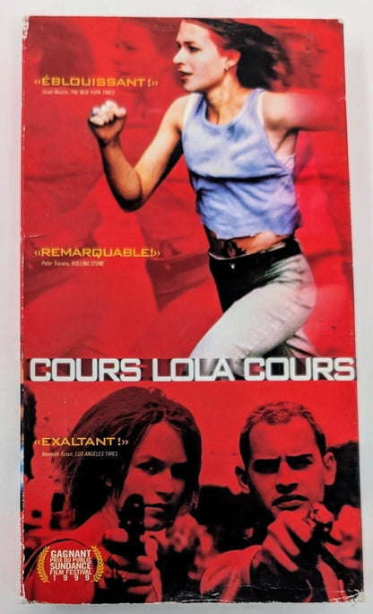 Cours Lola Cours VHS (1998) - NTSC - French - VG/G (Tested)0