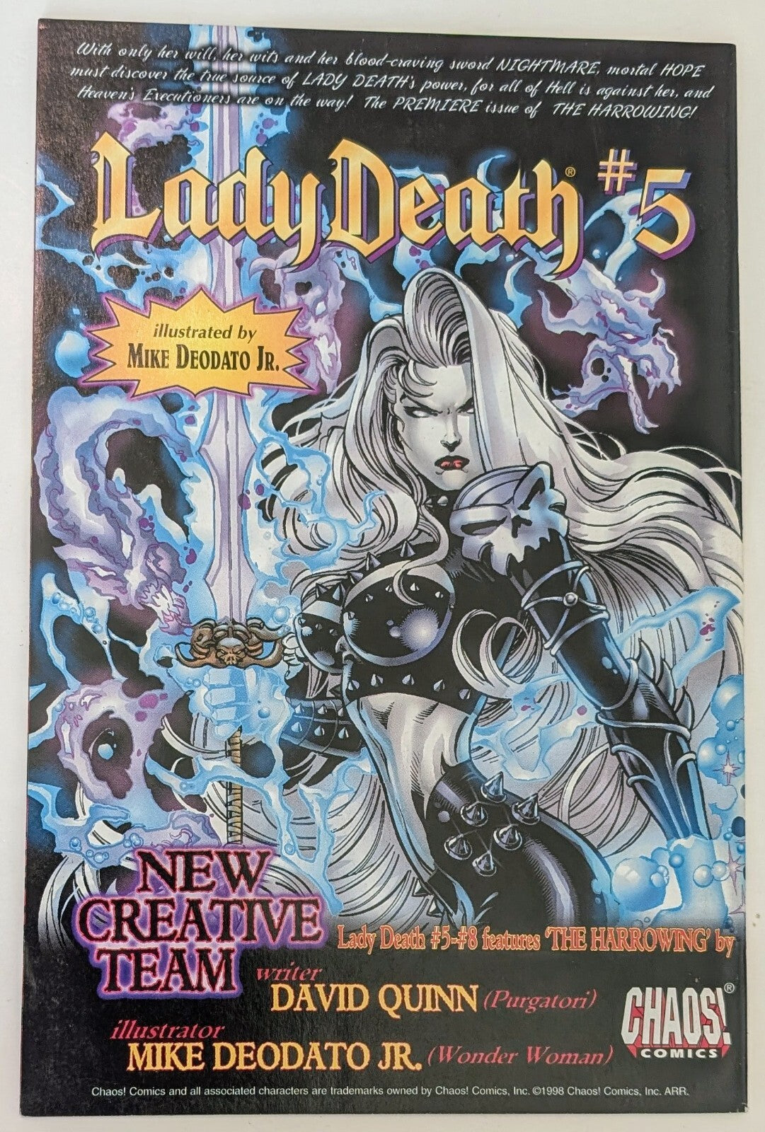 Lady Death (1998 - 1999 series) #3 (1998) - Chaos! Comics (Bagged/Boarded)7