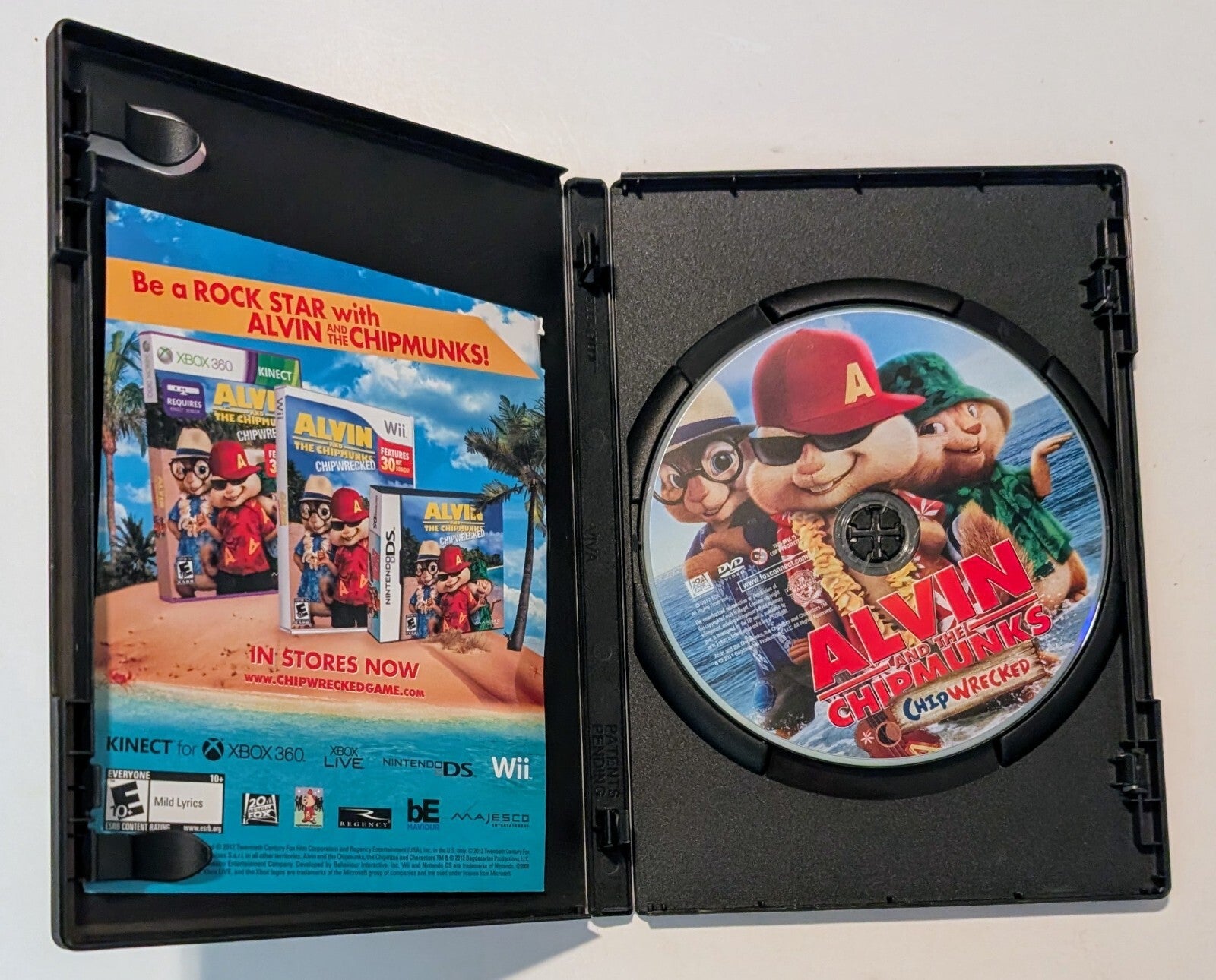 Alvin and the Chipmunks: Chipwrecked DVD (2011) Region 1 - FR/EN/ES - VG(Tested)3