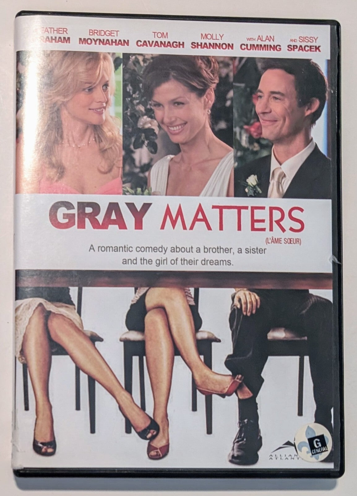 Gray Matters DVD (2006) - Region 1 - FR/EN - VG+ (Tested)0