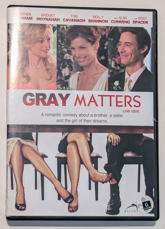 Gray Matters DVD (2006) - Region 1 - FR/EN - VG+ (Tested)0