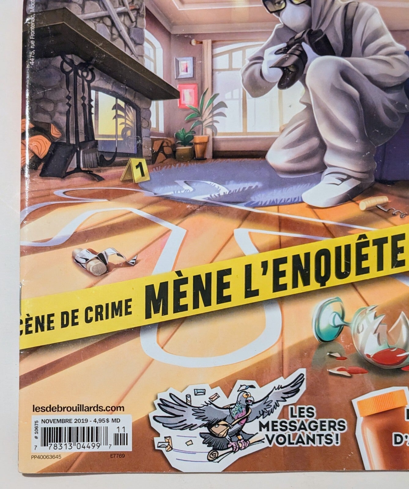 Les Débrouillards #397 - Novembre 2019 - Mène l'Enquête (Sac/Carton)4