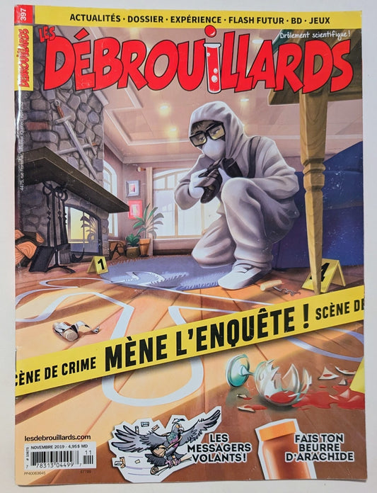 Les Débrouillards #397 - Novembre 2019 - Mène l'Enquête (Sac/Carton)0