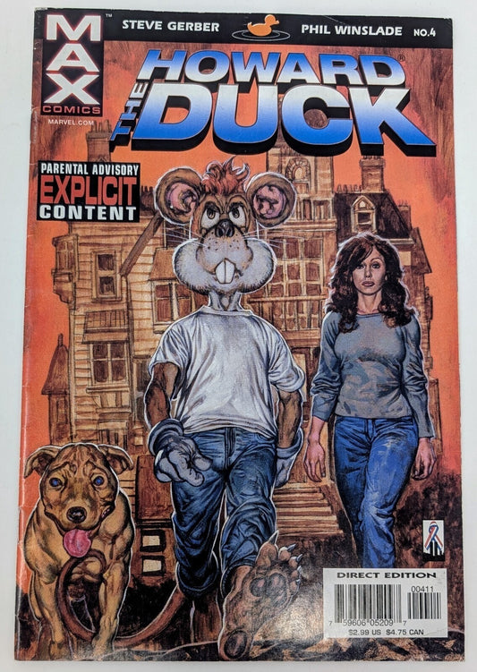 Howard the Duck, Vol. 2 #4 (2002) - Max Comics (Bagged/Boarded)0